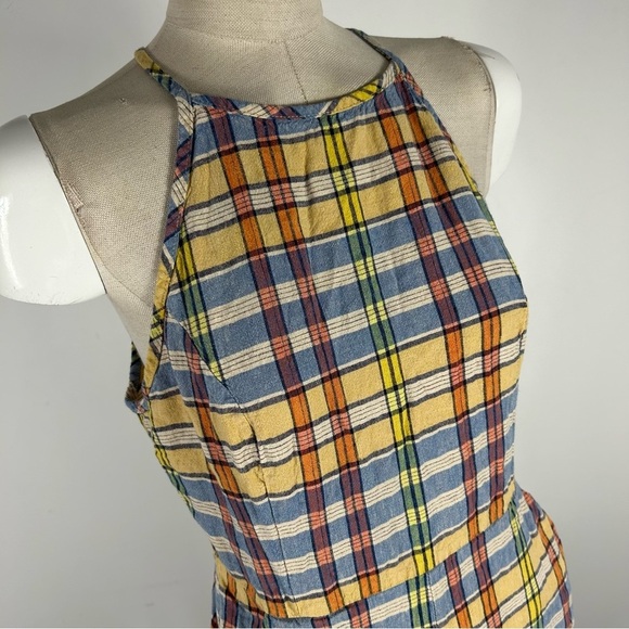 Urban Outfitters UO Hattie High-Neck Linen Jumpsuit 8 - Picture 6 of 15